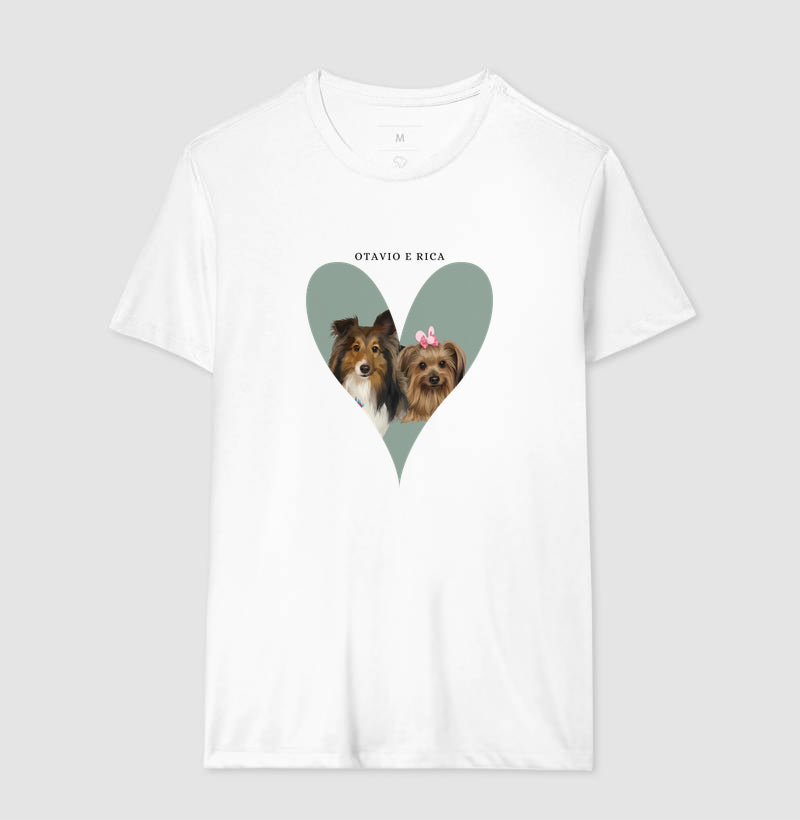 Pedido Jéssica Carolina Kus - Camiseta P - 2 pets