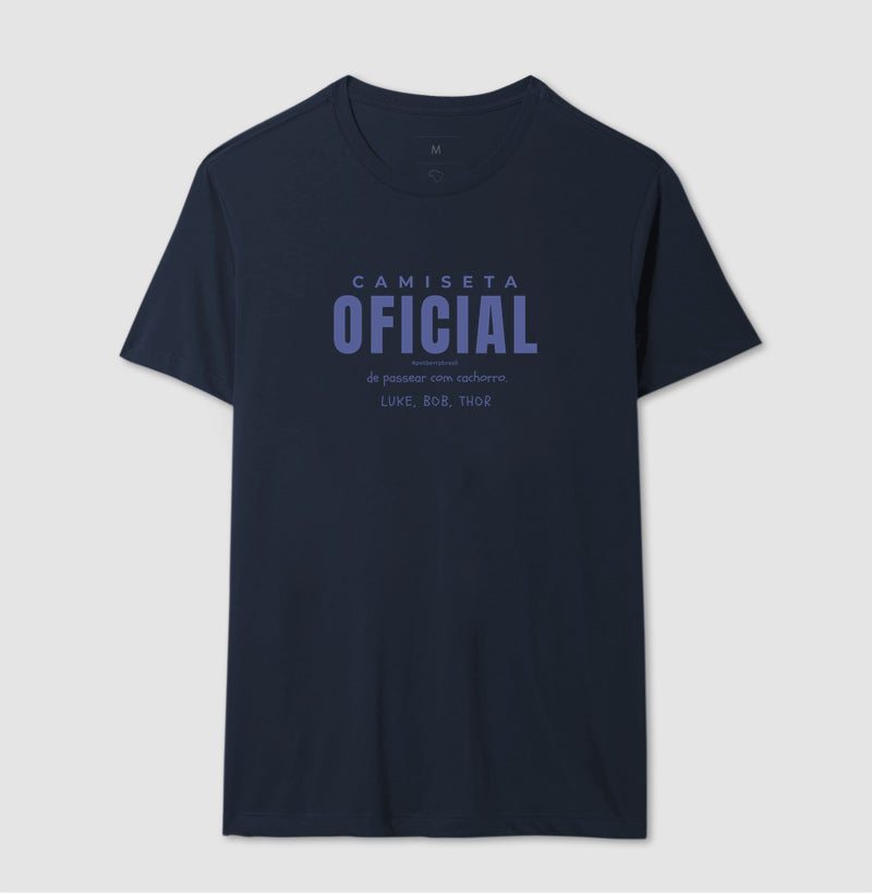 Camiseta Oficial de Passear com Cachorro