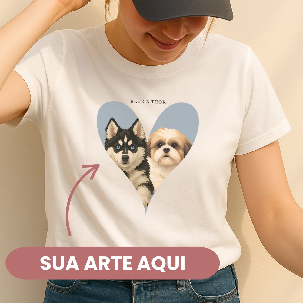 Camiseta PET BERRY - Mãe de Pet