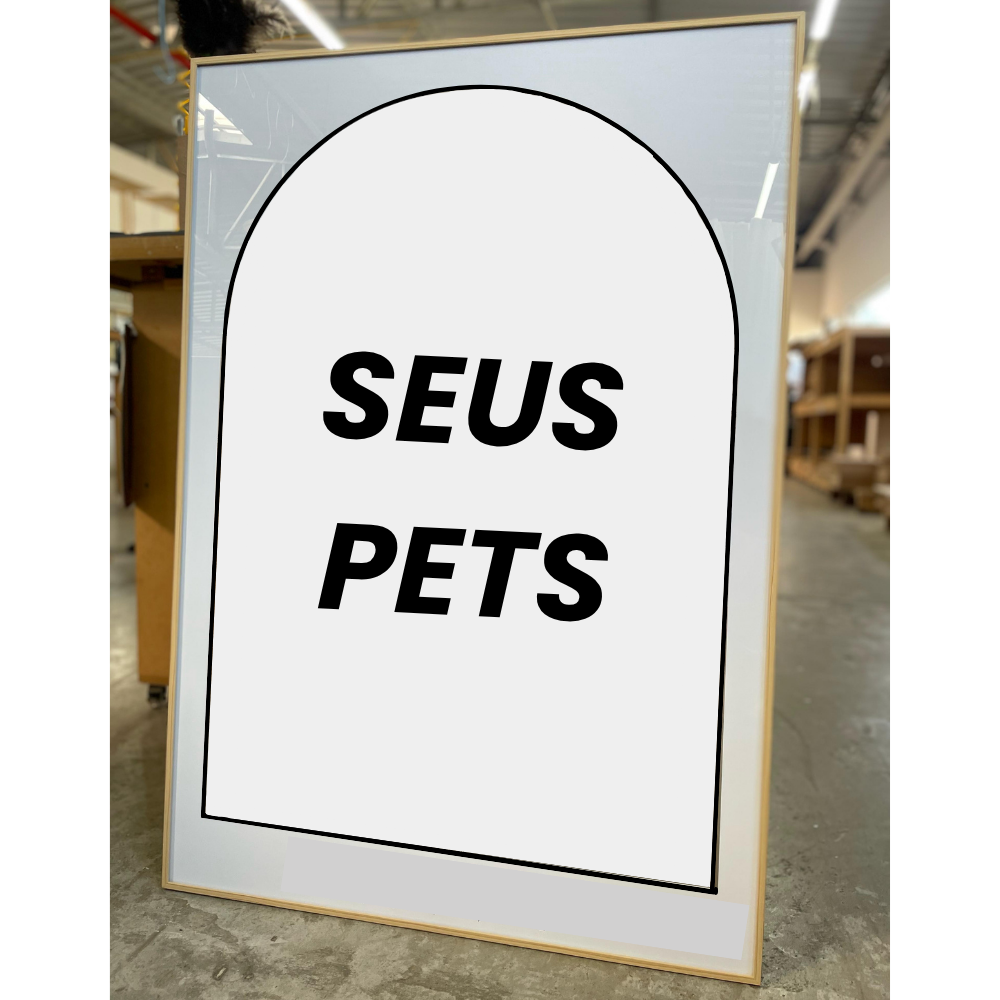 Obra de Arte Janela do Amor - Com seus pets