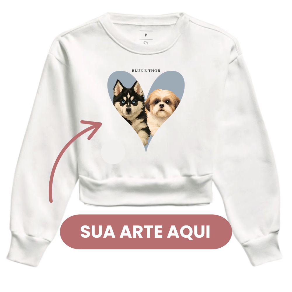 Moletom PET BERRY - Mãe de Pet
