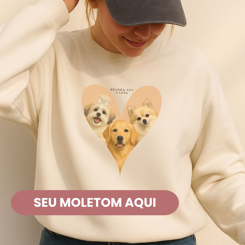Moletom PET BERRY - Mãe de Pet