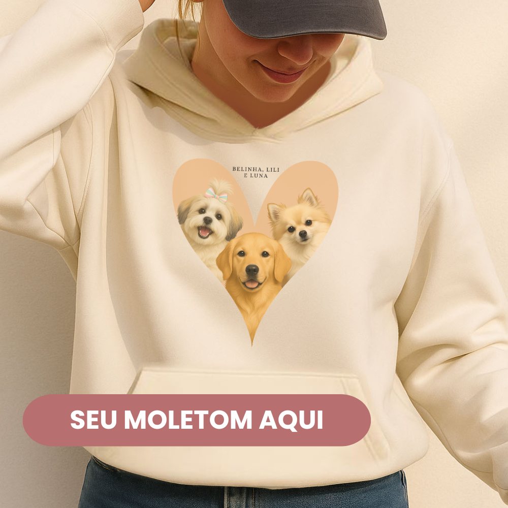 Moletom PET BERRY - Mãe de Pet
