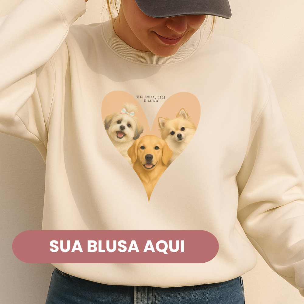 Moletom PET BERRY - Mãe de Pet