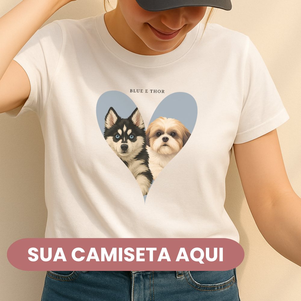 Camiseta PET BERRY - Mãe de Pet